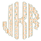 Pumpkin Shack Scallop Monogram