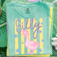 Everyday Silly Goose PNG Digital Design Girly Trendy Kid Design Women Pink Preppy Prep Print Summer Bay Coastal Watercolor Trending Stripes