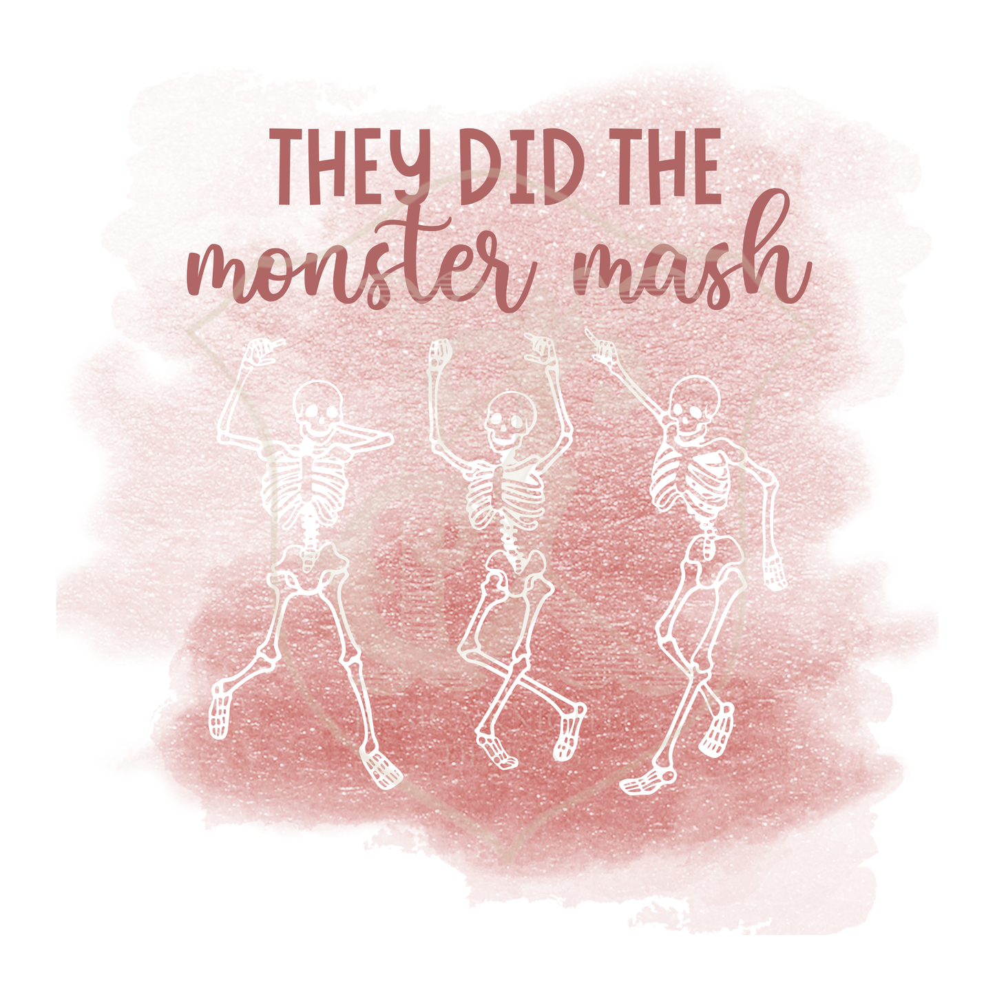 They Did the Monster Mash Skeletons