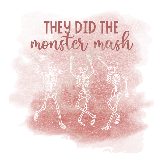 They Did the Monster Mash Skeletons