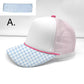 Jessica Knighten Designs EXCLUSIVE Trucker Hat - Blue Gingham