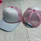 Jessica Knighten Designs EXCLUSIVE Trucker Hat - Blue Gingham
