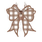 Deer Gingham Bow Design -Hand Drawn