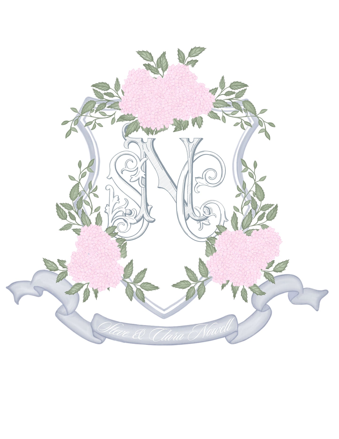 Custom Wedding Crest