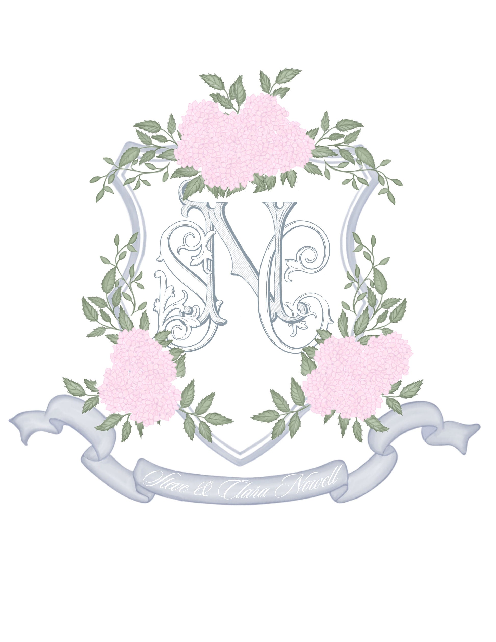 Custom Wedding Crest