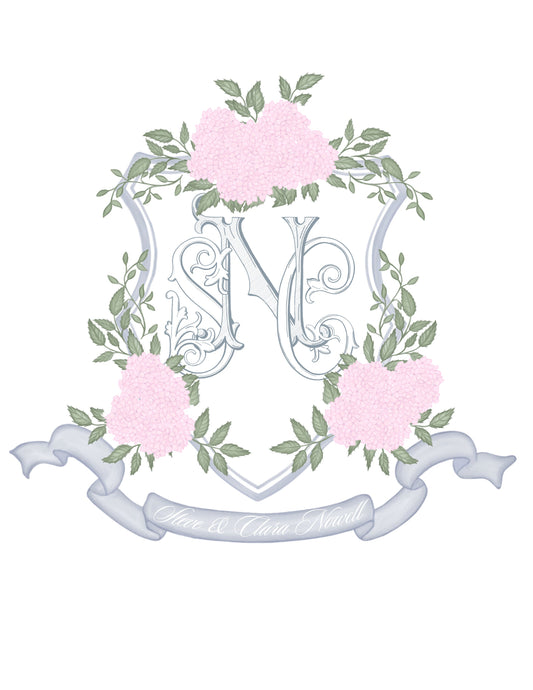 Custom Wedding Crest