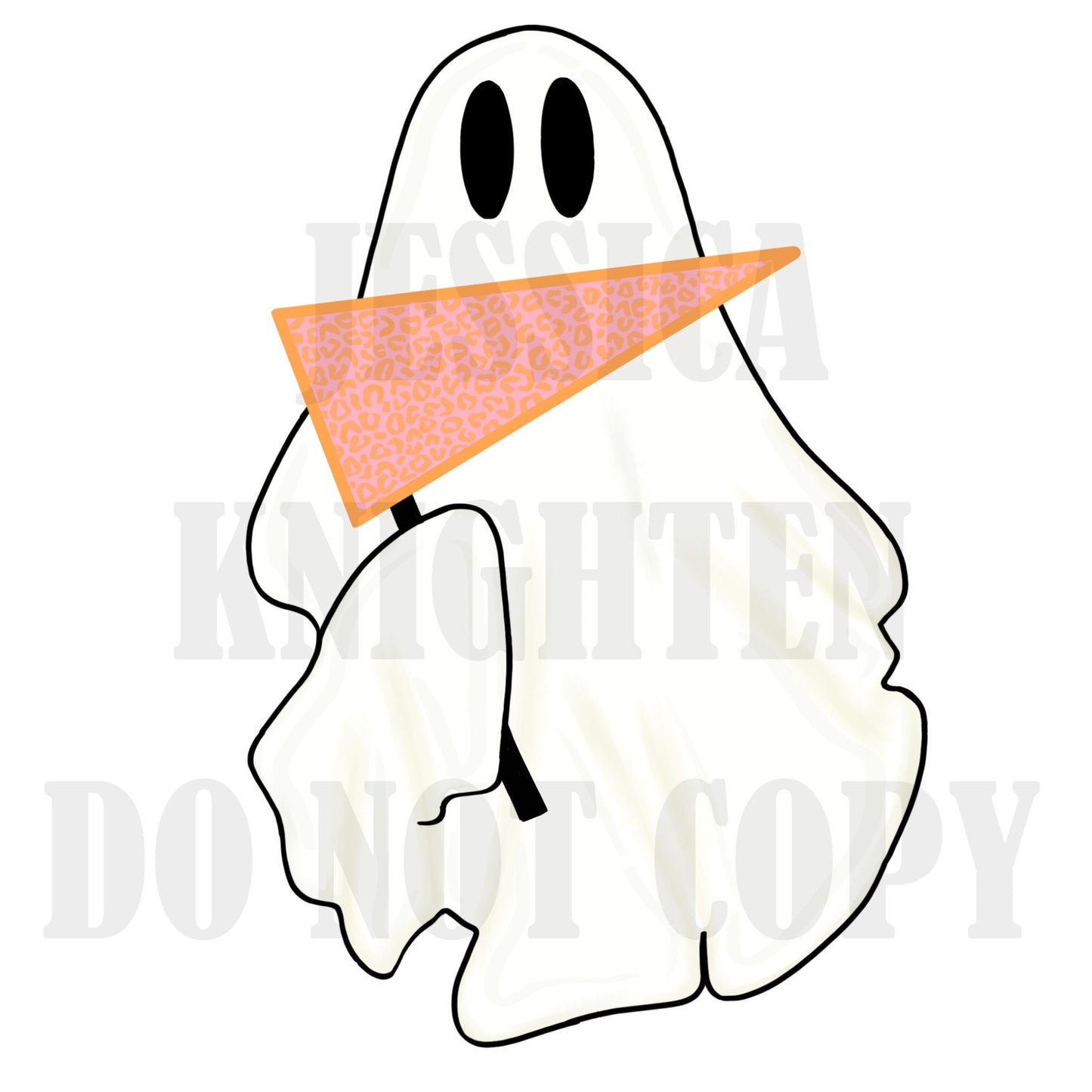 Preppy Grandmillenial Watercolor Hand Drawn Fall and Halloween Design Bundle - PNG - Transparent - Tee - Groovy - Ghost - Pumpkin - Cheetah