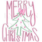 Preppy Christmas PNG Collection, Hand Drawn, 300 DPI, Pink, Trendy, Nutcracker, Gold, Glitter, Transparent, Holly, Jolly, Merry Bright Santa