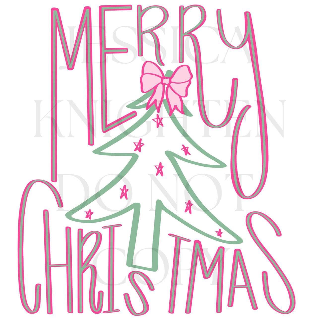 Preppy Christmas PNG Collection, Hand Drawn, 300 DPI, Pink, Trendy, Nutcracker, Gold, Glitter, Transparent, Holly, Jolly, Merry Bright Santa