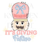 Nutcracker Preppy Christmas PNG, Hand Drawn 300 DPI Trendy Holidays Ho Ho Ho Jolly Vibes Holly Merry Bright December File Transparent Fancy