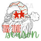 Christmas Cake Santa Christmas PNG, Hand Drawn, 300 DPI, Trendy, Classic, Preppy, Shirt Design, Door Hanger Template, Snack