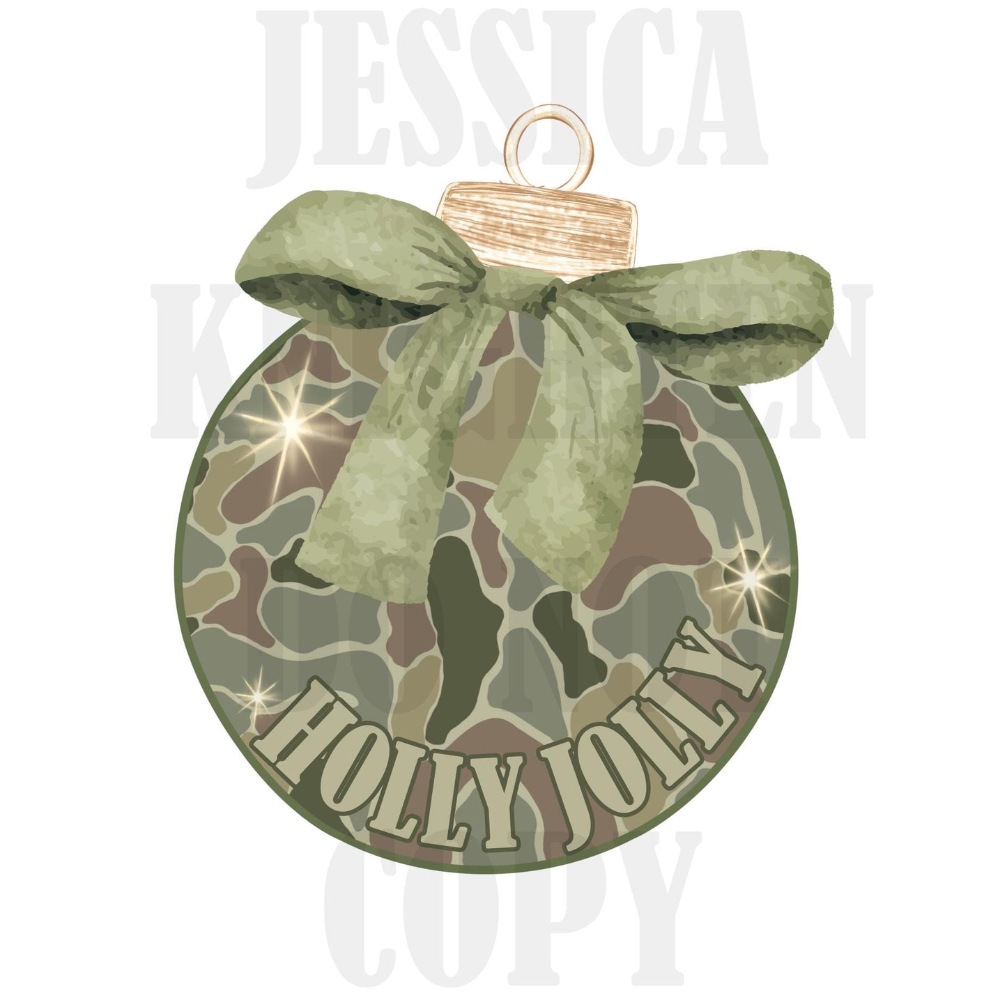 Hunting Holiday Camo Deer Preppy Christmas PNG Collection Hand Drawn Trendy Nutcracker Transparent Holly Jolly Merry Bright Santa Nutcracker