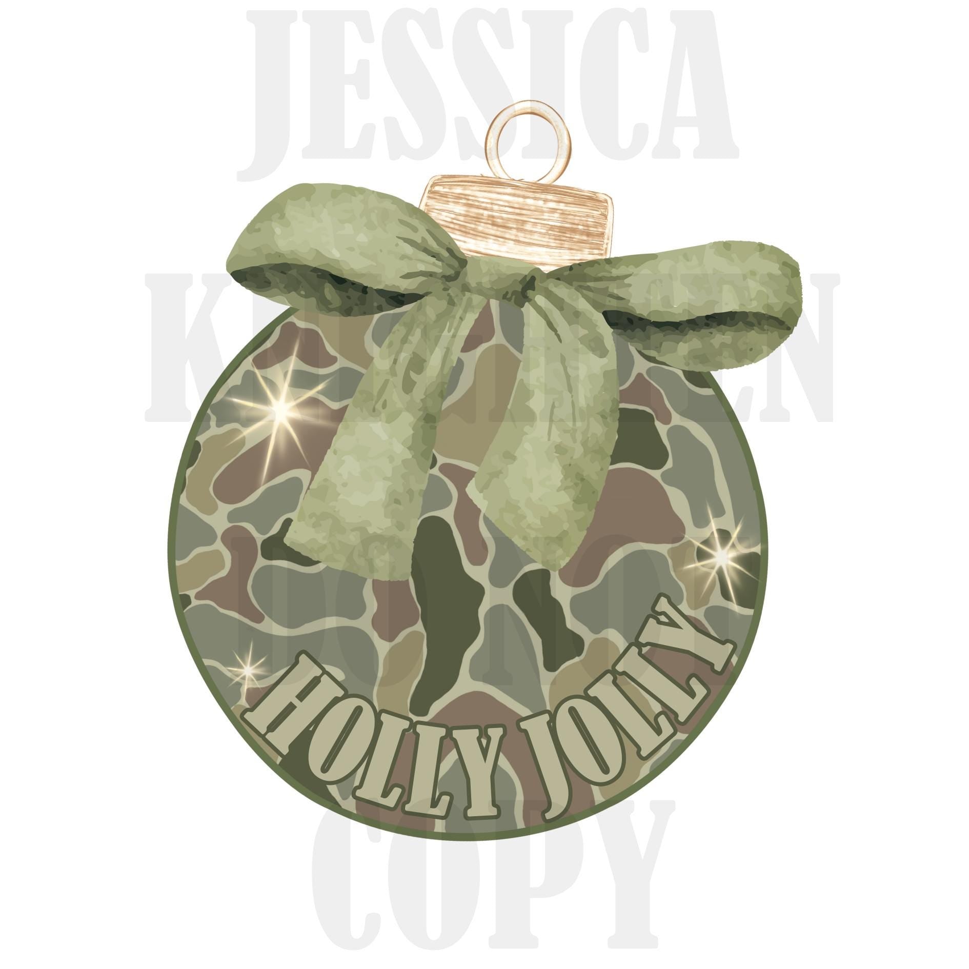 Hunting Holiday Camo Deer Preppy Christmas PNG Collection Hand Drawn Trendy Nutcracker Transparent Holly Jolly Merry Bright Santa Nutcracker