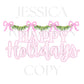 Bow Tree Preppy Christmas PNG, Hand Drawn 300 DPI Trendy Holidays Ho Ho Ho Jolly Vibes Holly Merry Bright December File Transparent Fancy