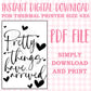 DIGITAL Thermal Printer Label for Small Businesses Preppy Sticker PDF Design Printable Instant Download 4X6 Pretty Things Have Arrived