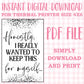 DIGITAL Thermal Printer Label for Small Businesses Preppy Sticker PDF Design Printable Instant Download 4X6 Cheetah Cutesy Preppy Trendy