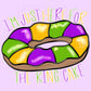 Mardi Gras Hand Drawn PNG Party Digital Download Towel Design Shirt Original Unique DTF Sublimation Design Fleur De Lis King Cake Door Print