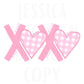 XOXO Valentines Digital Design Heart Love Vday Kids Children Shirt PNG Sub Trendy XoXo Adult Transparent Preppy Red Bow Gingham Trending