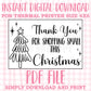 DIGITAL Thermal Printer Label for Small Businesses Preppy Sticker PDF Design Printable Instant Download 6X4 Christmas DIY Deer Hunting