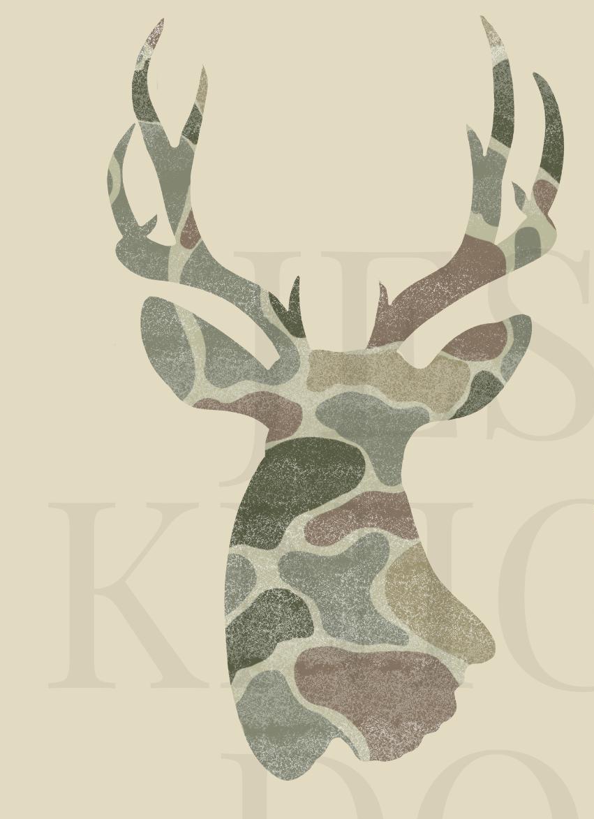 Men and Women Everyday Hunting PNG Digital Design Camo Camoflauge Deer Silhouette Pocket and Back Files Kid Design Male Shirt