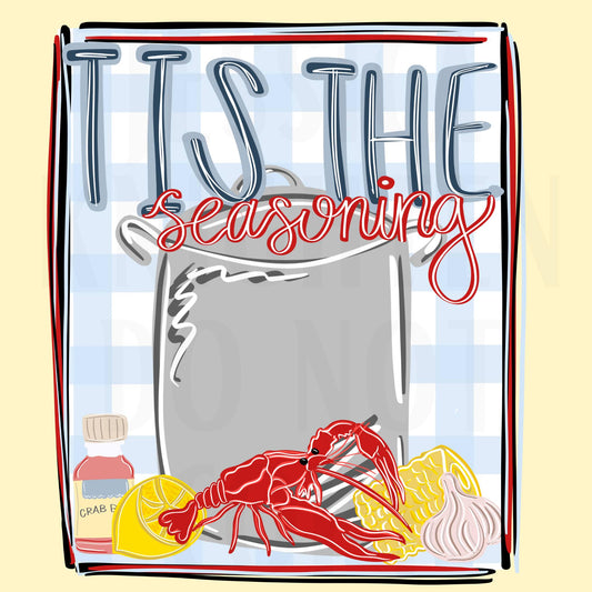 Crawfish Boil Season Seasoning PNG Design Transparent Sub Crawdad Preppy Pinch Peel Eat Repeat Sack Suck The Head Tail Print Bow Gingham