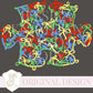 Autism Awareness PNG Coquette Bow Trendy Preppy April Advocate Special Education Different Beautiful Sublimation DTF Puzzle Piece Teacher