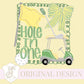Hole in One Swirly Golf Girly Golfer Design PNG Preppy Bow Coquette Trendy Golfing Sublimation DTF File Stripe Ball Clubs Country Club