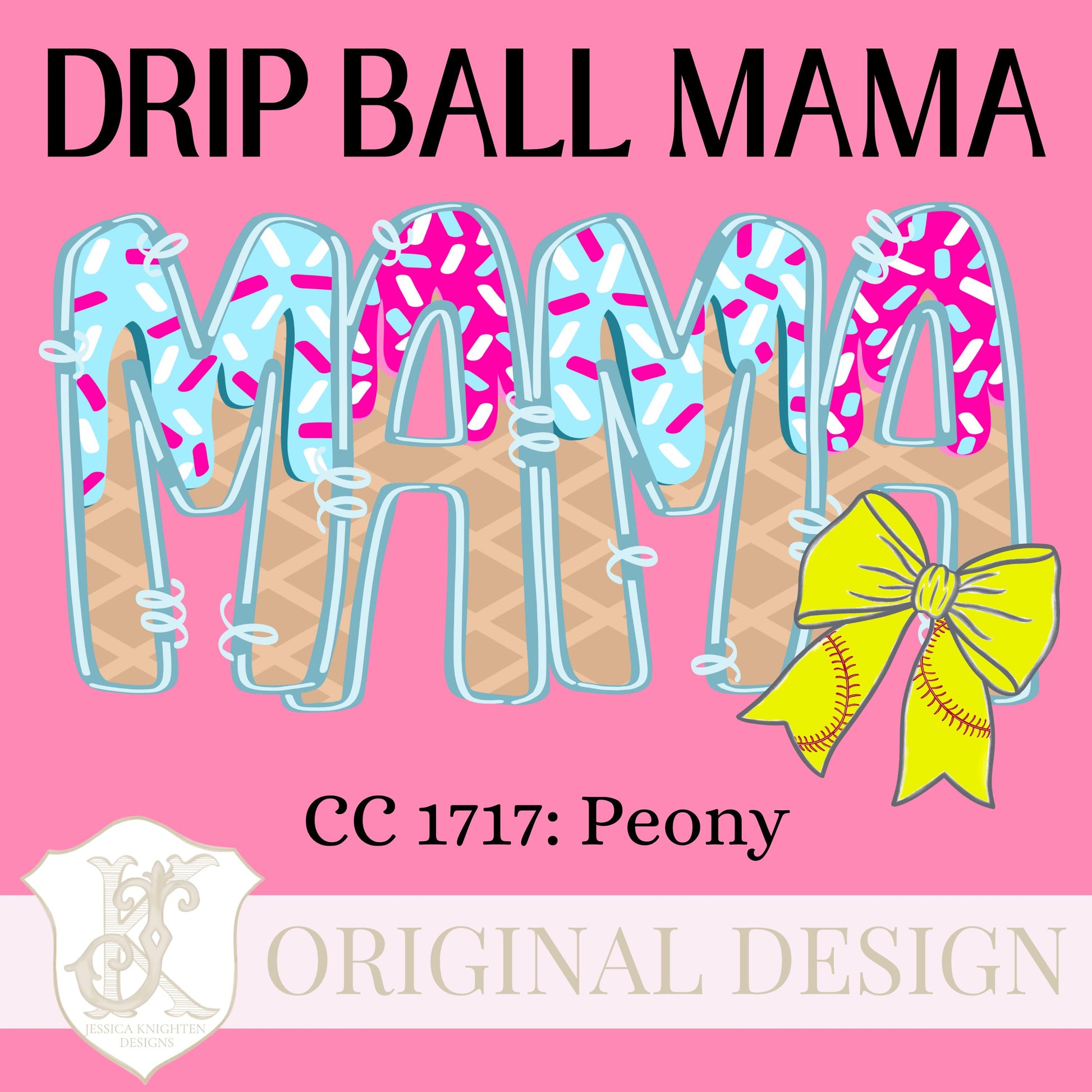 Respect The Drip Baseball Ice Cream Dripping PNG Mama Sports Ice Cream Gift Preppy Trendy Baseball Softball DTF Sublimation Candy Ballpark