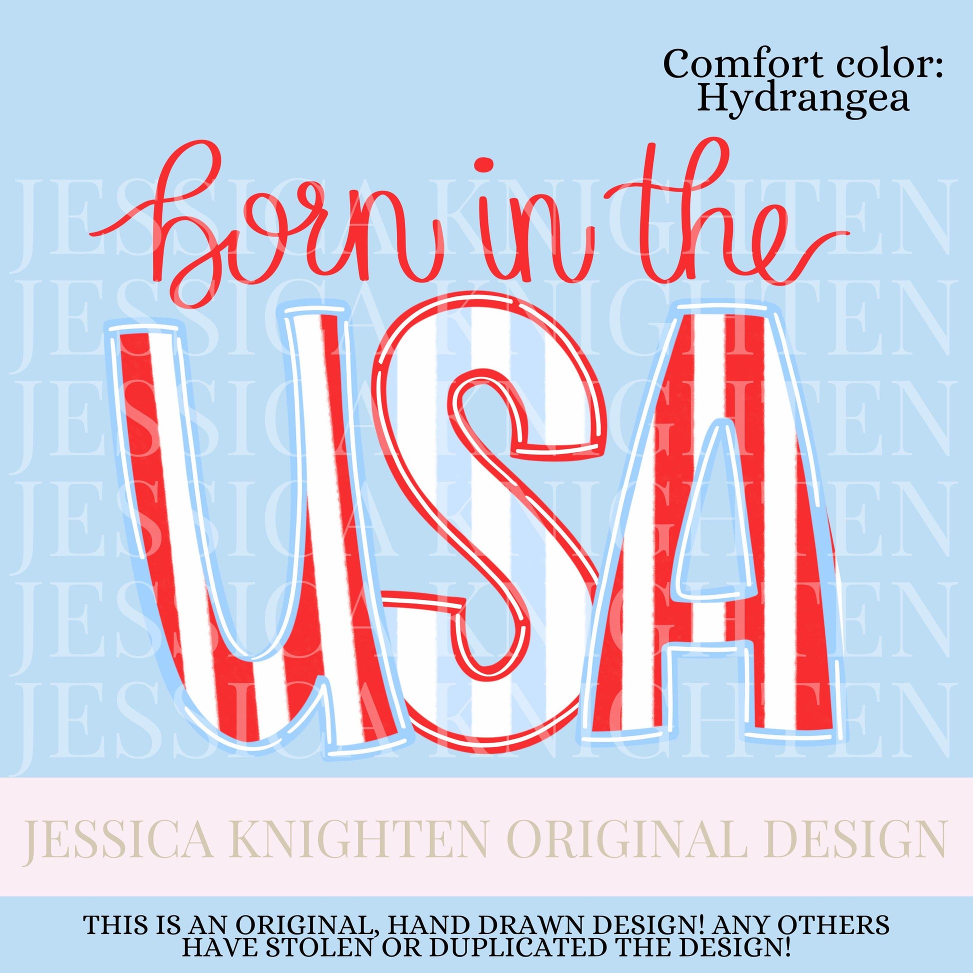 American Mens Boys Flag PNG Sublimation DTF Trendy Red White Blue Front Back Design USA Independence Fourth of July Memorial Veterans