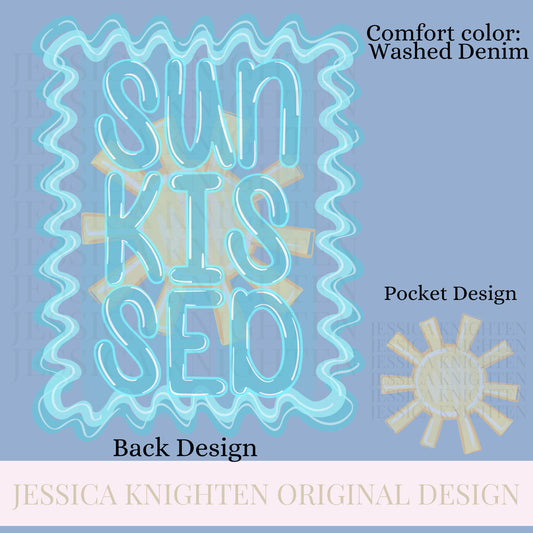 Everyday Sunkissed PNG Digital Design Girly Swirly Trendy Pocket and Back Files Kid Design Women Pink Preppy Bow Coquette Prep Print Beach