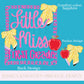 Little Miss First Grade PNG Digital Design Girly Swirly Trendy Pocket and Back Files Kid Design Pink Preppy Prep School End Beginning Pencil