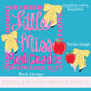 Little Miss 3rd Grade PNG Digital Design Girly Swirly Trendy Pocket and Back Files Kid Design Pink Preppy Prep School End Beginning Pencil