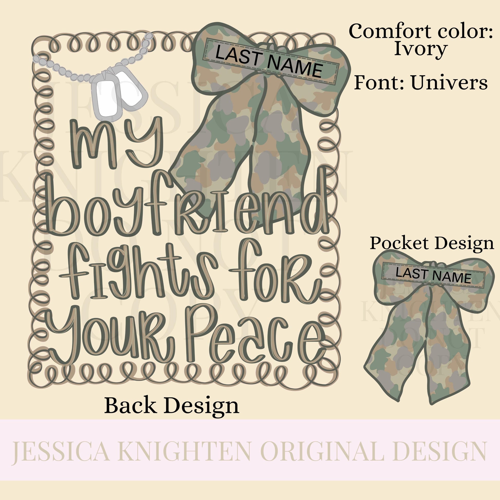 My Boyfriend Fights for your Peace PNG Sublimation DTF Trendy Front Back Design Independence Memorial Veteran Army Family Military Soldier