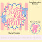 Everyday Bless your Heart PNG Digital Design Girly Swirly Trendy Pocket and Back Files Kid Design Women Pink Preppy Prep Bow Coquette Stripe