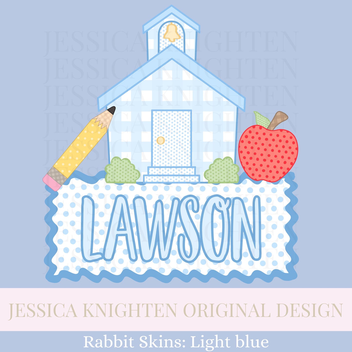 Name Block Back to School PNG Digital Design Trendy Files Kid Children Prep Education First Day of Stripe Bus Pencil Boy Plate Ric Rac