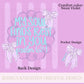 My soul finds rest Stripe PNG Digital Design Girly Swirly Trendy Pocket and Back Files Kid Design Women Pink Preppy Bow Coquette Prep Jesus