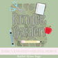 Kindergarten K5 PNG Digital Design Trendy Kid Design Preppy Prep School End Beginning Pencil Camo Boy Education First Day of Last Day Dude