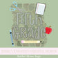 Fifth Grade PNG Digital Design Trendy Kid Design Preppy Prep School End Beginning Pencil Camo Boy Education First Day of Last Day of Dude