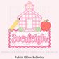 Name Block School PNG Digital Design Trendy File Kid Design Children Prep Education First Day of Pencil Girly Plate Ric Rac Swiss Dot Back