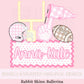 Name Block Football PNG Digital Design Trendy File Kid Design Children Prep Girly Plate Ric Rac Swiss Dot Back Season Best Seller Pink