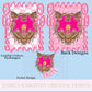 Owls Preppy Team PNG Transparent Digital Football Pink Trendy Mascot Glitter Checkered Cheetah Popular Pocket Back Spirit School