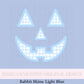 Halloween gingham PNG Digital Design Trendy File Kid Design Children Prep Ric Rac Swiss Dot grandmillenial cute spooky fall blue