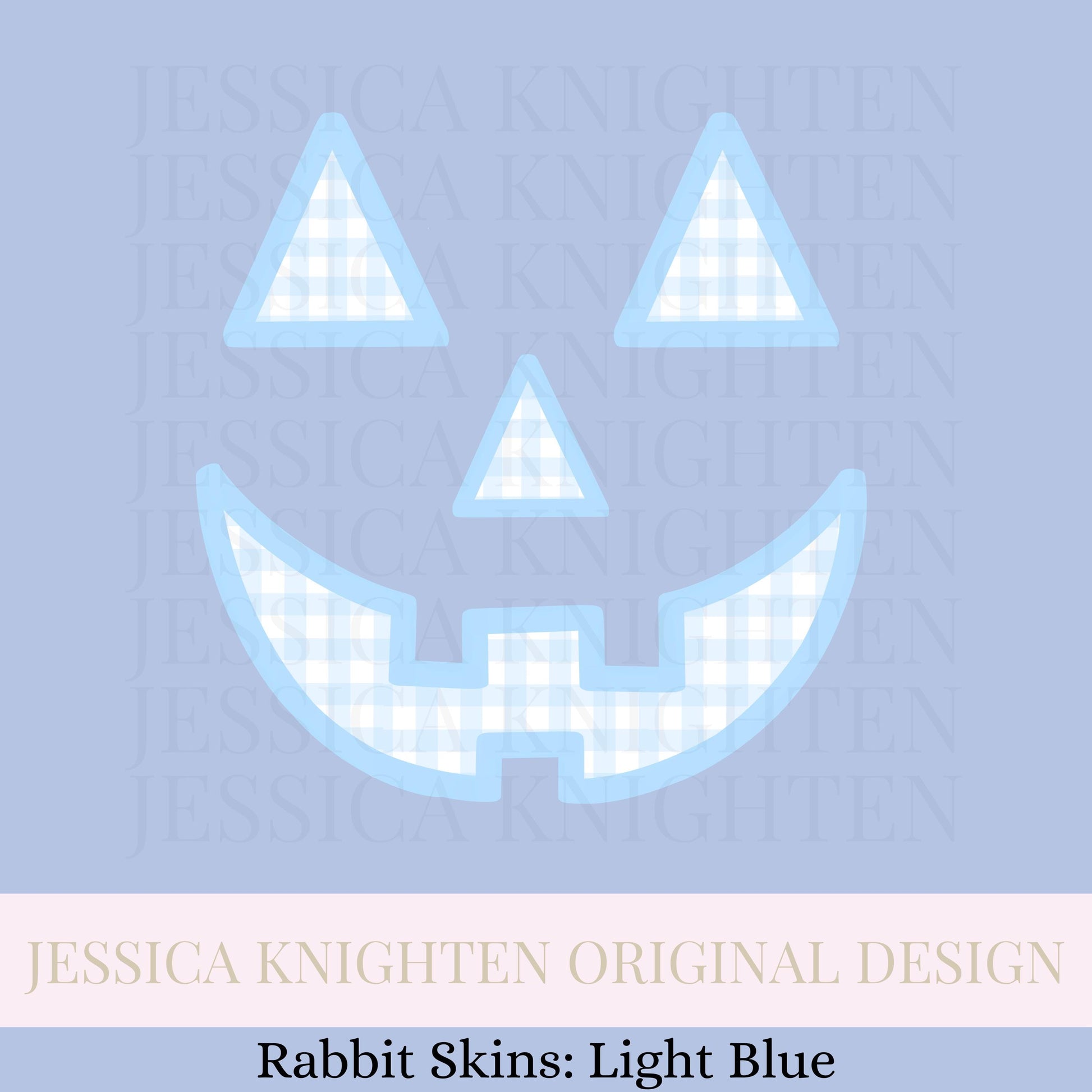 Halloween gingham PNG Digital Design Trendy File Kid Design Children Prep Ric Rac Swiss Dot grandmillenial cute spooky fall blue