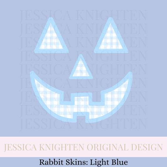 Halloween gingham PNG Digital Design Trendy File Kid Design Children Prep Ric Rac Swiss Dot grandmillenial cute spooky fall blue