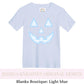 Halloween gingham PNG Digital Design Trendy File Kid Design Children Prep Ric Rac Swiss Dot grandmillenial cute spooky fall blue