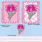 Tornadoes Preppy Team PNG Transparent Digital Football Pink Trendy Mascot Glitter Checkered Cheetah Popular Pocket Back Spirit School