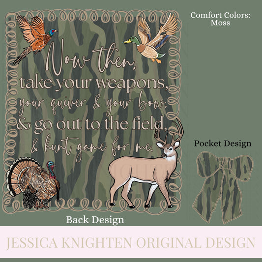 Women Everyday PNG Digital Design Camo Camoflauge Duck Hunting Fowl Silhouette Pocket and Back Files Deer Pheasant Hunt Turkey thunder chick