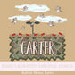 Dove Hunting Name Block PNG Digital Design Trendy File Kid Design Children Prep Plate Ric Rac Season Best Seller Boy Girl Camo Decoy