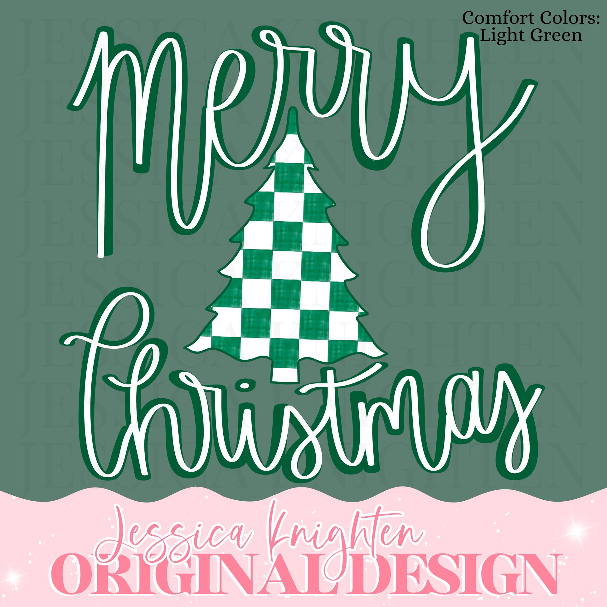 Emerald Merry Christmas Checker Design Trendy Pink Preppy Nutcracker Crest Bow Jolly Merry Stripe Print Png Hand Drawn Tree Gold Glitter