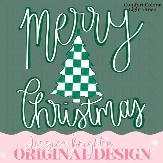 Emerald Merry Christmas Checker Design Trendy Pink Preppy Nutcracker Crest Bow Jolly Merry Stripe Print Png Hand Drawn Tree Gold Glitter